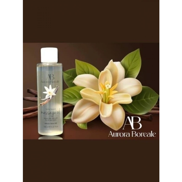 VipMarketim Aurora Boreale Vanilya Aromalı Masaj Yağı 150 ML