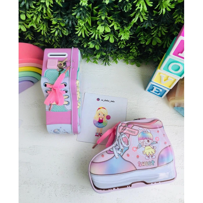 VipMarketim Ayakkabı Tasarımlı Kumbara