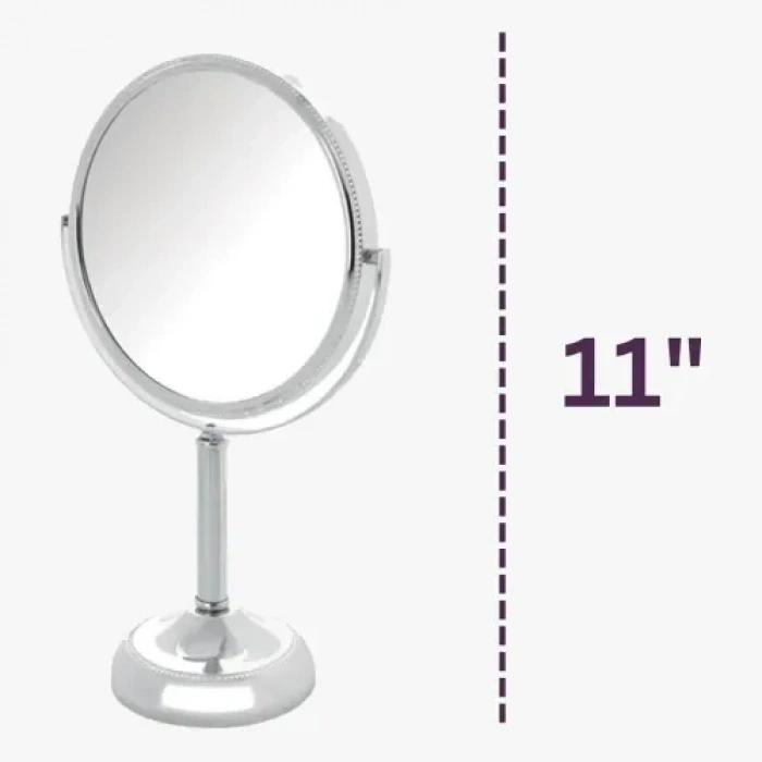 VipMarketim Ayaklı Oval Ayna 13 x 15 Cm