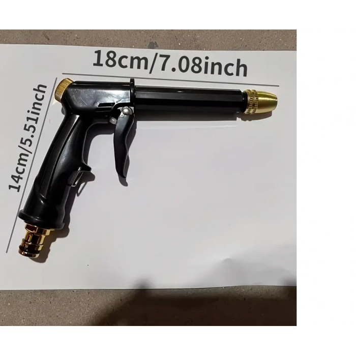 VipMarketim Ayarlanabilir Basınçlı Çok Fonksiyonlu Yıkama Tabancası