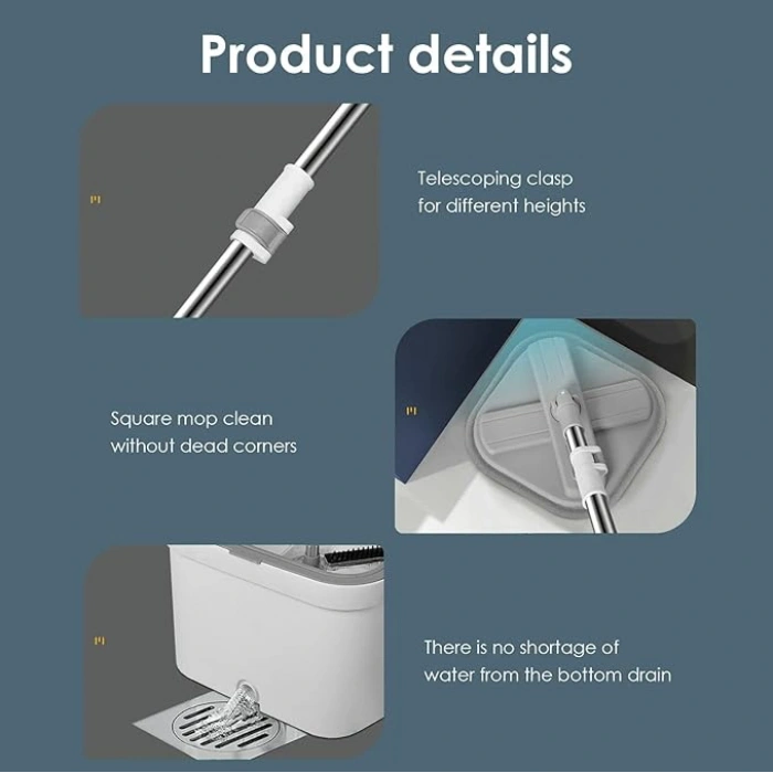 VipMarketim Ayarlanabilir Temizlik Paspası Seti