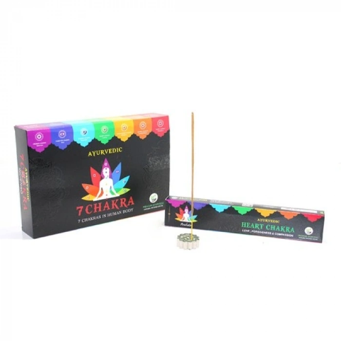 VipMarketim Ayurvedic 7 Chakra Tütsü