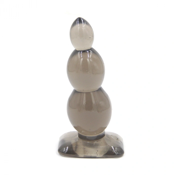 VipMarketim Backpart Yumuşak Silikon Anal Tıkaç 12cm Siyah