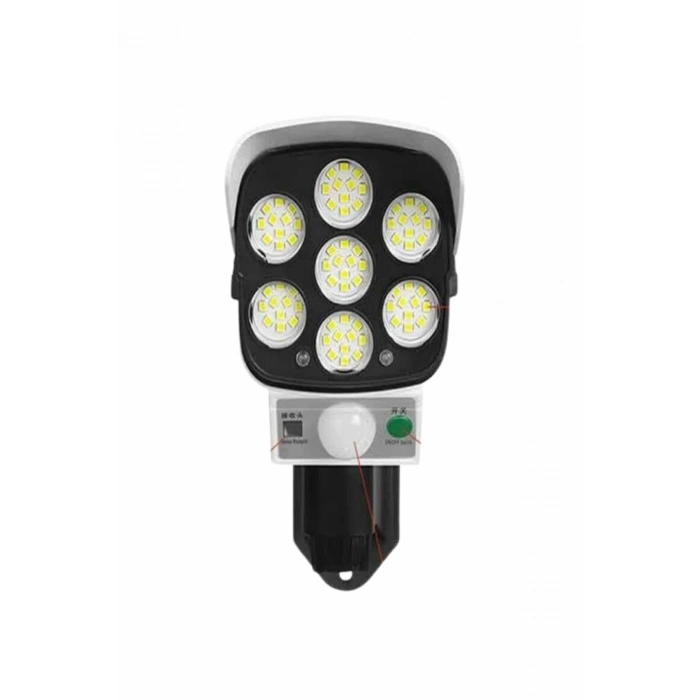 VipMarketim Bahçe Aydınlatması Hareket Sensörlü Led Aydınlatma Kamera Görünümlü