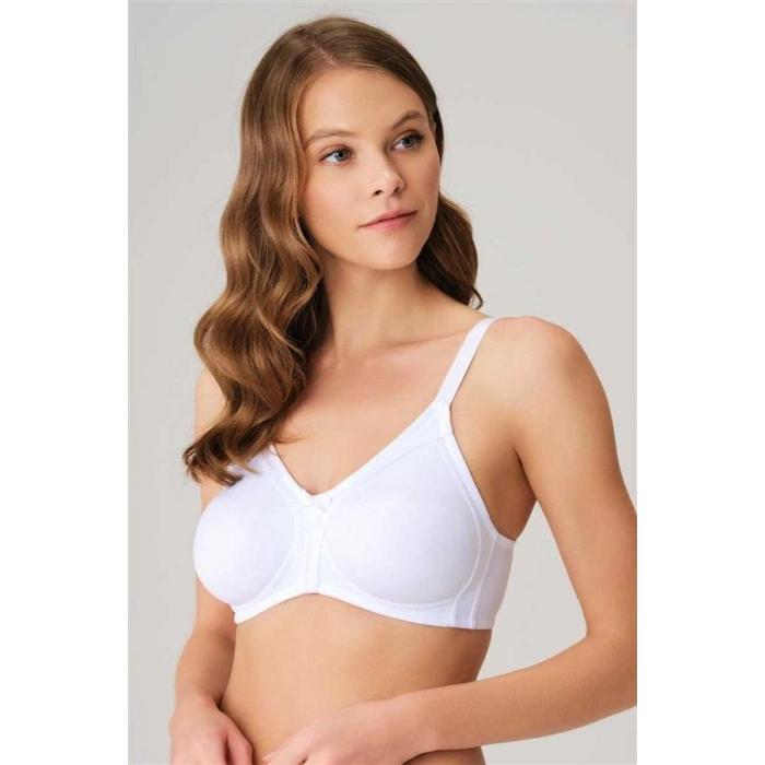 VipMarketim Balensiz Desteksiz Dolgusuz Toparlayıcı Günlük Klasik Küçültücü Sütyen