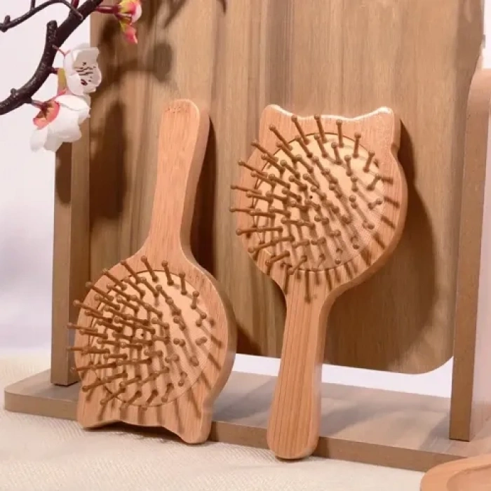 VipMarketim Bambu Kedi Tarağı 24lü Paket