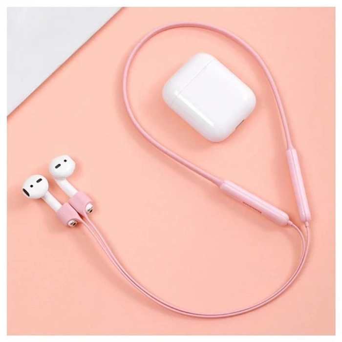 VipMarketim Baseus Airpords 1-2 Sports Collared Silicone Strap Kulaklık Askısı-(5775)