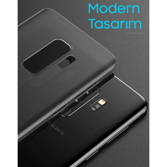 VipMarketim Baseus Galaxy S9 Wing Case Ultra İnce Lux Mat Kılıf-(5775)