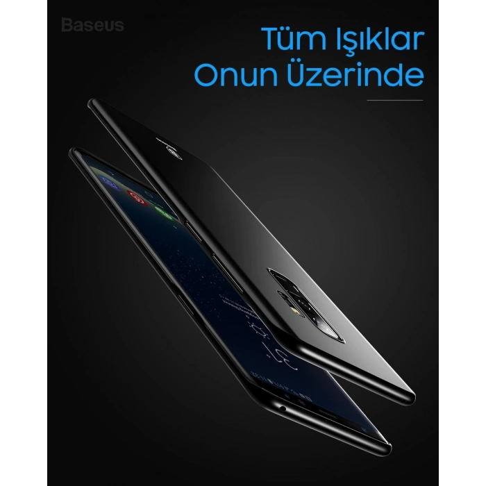VipMarketim Baseus Galaxy S9 Wing Case Ultra İnce Lux Mat Kılıf-(5775)