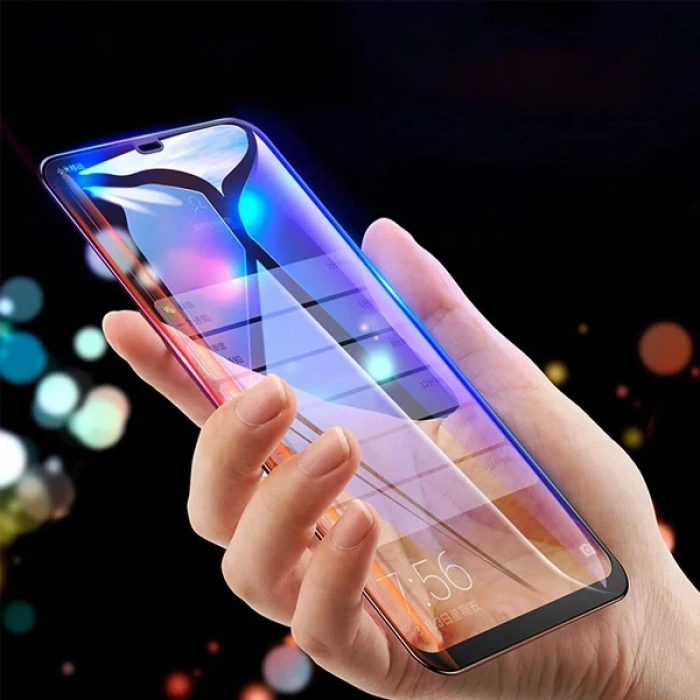 VipMarketim Baseus İPhone 11 Pro 3D Full Kaplama Kırılmaz Cam Koruyucu Tempered Glass Screen Protector-(5775)