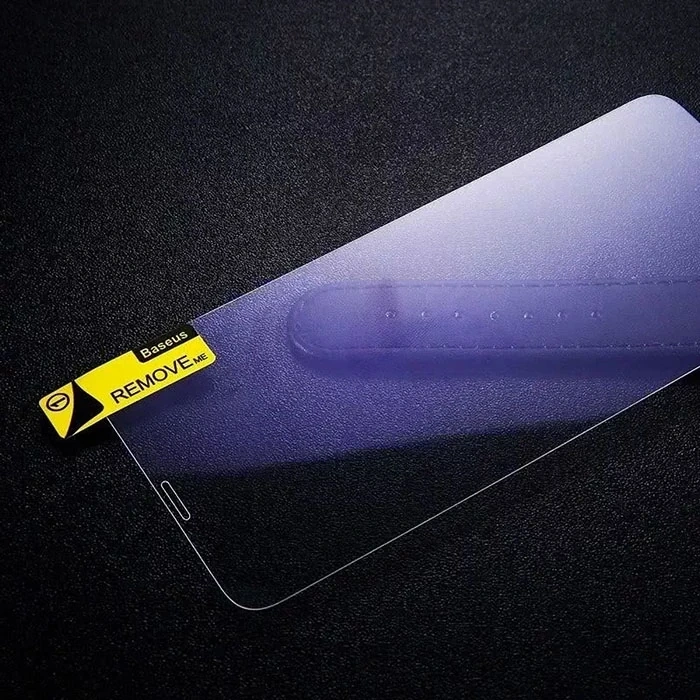 VipMarketim Baseus İPhone 11 Pro- X-XS 0.15mm Full Tempered AntiBlue Light Ekran Koruyucu 2 Adet Set-(5775)