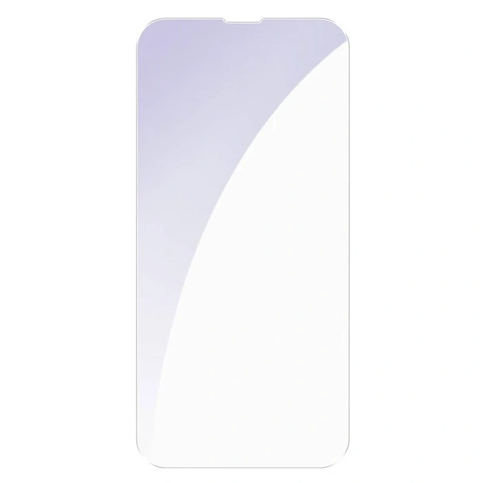 VipMarketim Baseus iPhone 13 Pro Max 0.3mm Göz Korumalı Full Cam Ekran Koruyucu 2 Adet Set-(5775)