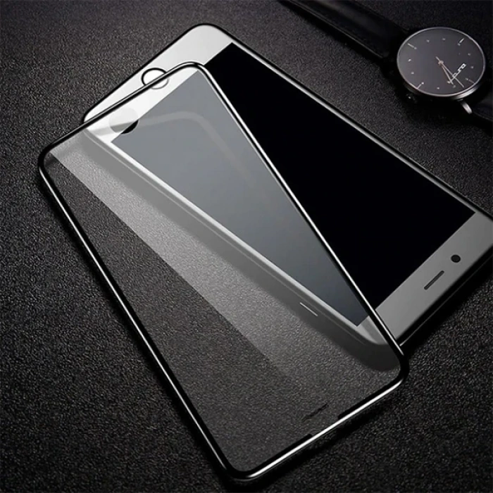 VipMarketim Baseus İPhone 8 Plus 7 Plus 6S-6Plus 3D 023mm Full Kırılmaz Cam Ekran Koruyucu-(5775)