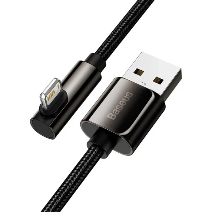 VipMarketim Baseus Legend Elbow USB to iPhone Lightning 2.4A Hızlı Data Şarj Kablosu 1m-(5775)