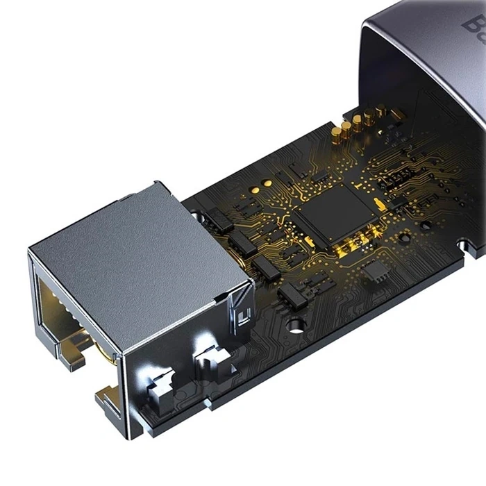 VipMarketim Baseus Lite Series 100Mbps USB to RJ45 Ethernet LAN Port Adaptör-(5775)