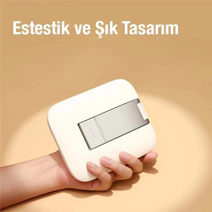 VipMarketim Baseus Seashell Ayarlanabilir Yükseklik Katlanabilir Tablet Standı-(5775)