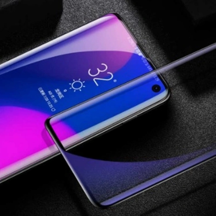 VipMarketim Baseus Sm Galaxy S10 Full Kaplayan Pet Ekran Koruyucu 2 Adet Set-(5775)