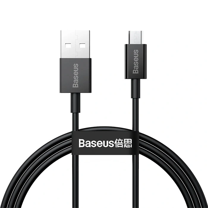 VipMarketim Baseus Superior Series USB to Mikro Hızlı Şarj ve Data Kablosu 2A 1m-(5775)
