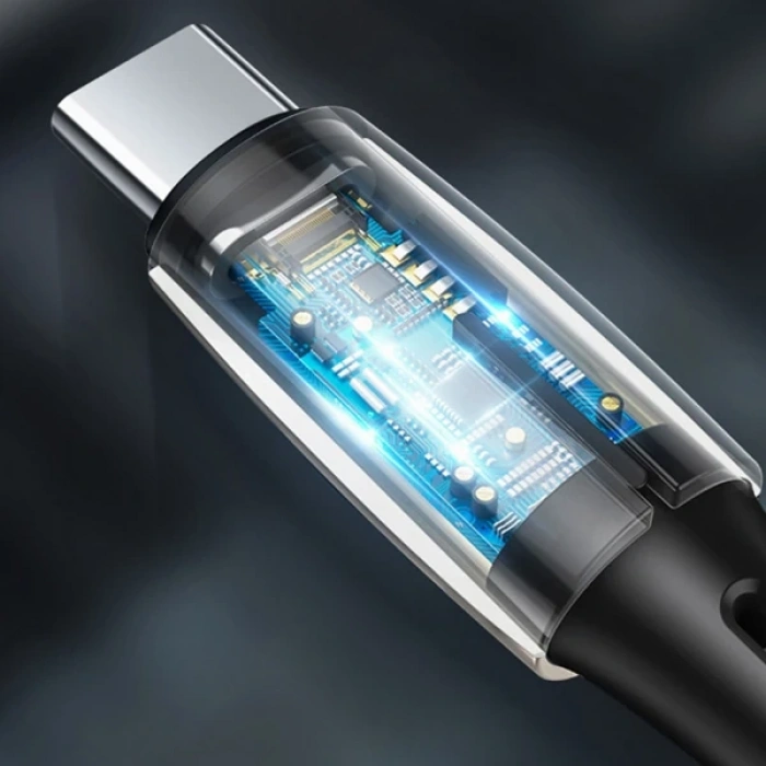 VipMarketim Baseus Waterdrop Type-C To İPhone PD18W Hızlı Şarj Kablosu 1.3M-(5775)