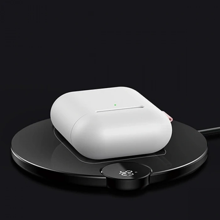 VipMarketim Baseus Woven Label Hook AirPods 1/2 Koruma kılıf+Anahtarlık-(5775)