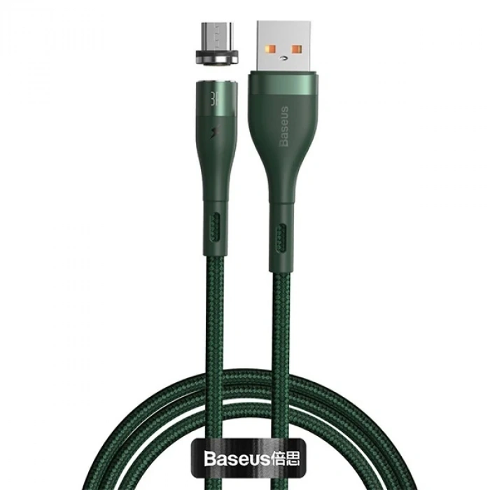 VipMarketim Baseus Zinc Safe Manyetik Usb Kablo Şarj Android Micro 2.1A 1Metre-(5775)