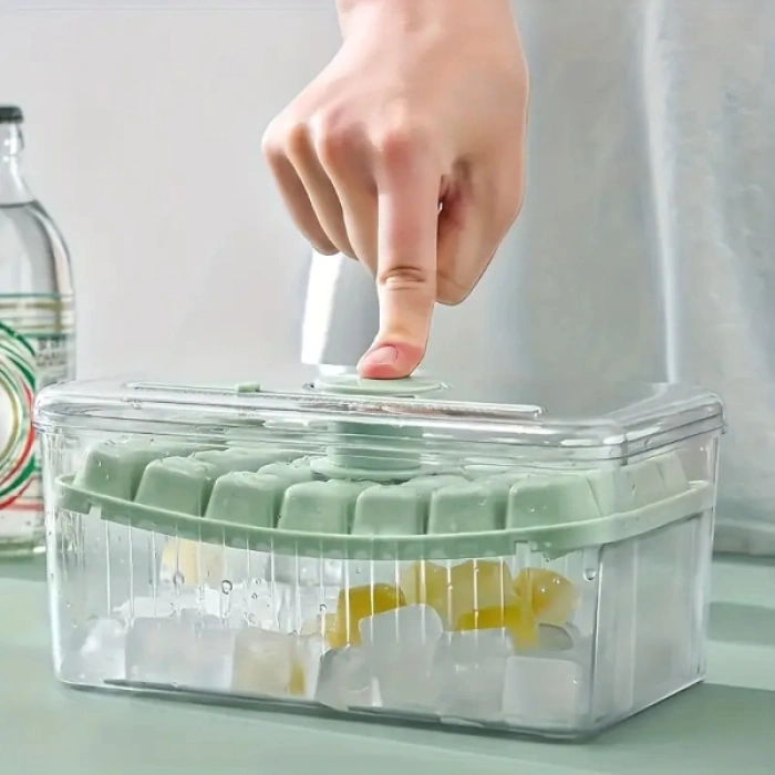 VipMarketim Basmalı Hazneli Buzluk