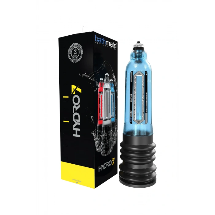 VipMarketim Bathmate Hydro7 Hidrolik Pompa, Abs Plastik, Cam Göbeği, 30 Cm (hercules Muadili)