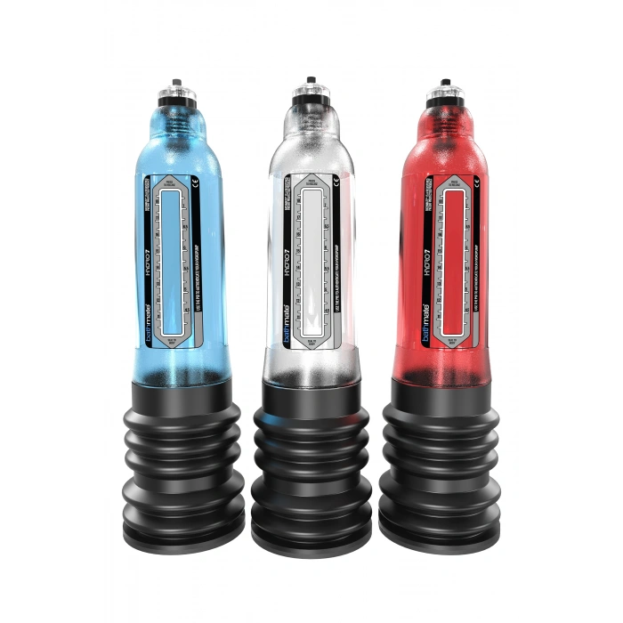 VipMarketim Bathmate Hydro7 Hidrolik Pompa, Abs Plastik, Cam Göbeği, 30 Cm (hercules Muadili)