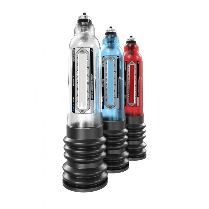 VipMarketim Bathmate Hydro7 Hidrolik Pompa, Abs Plastik, Kırmızı, 30 Cm (hercules Analog)