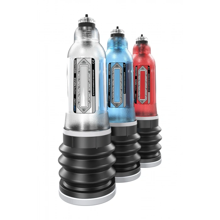 VipMarketim Bathmate HYDROMAX5 penis pompası, ABS plastik, Mavi, 26 cm (Hydromax X20 analog)