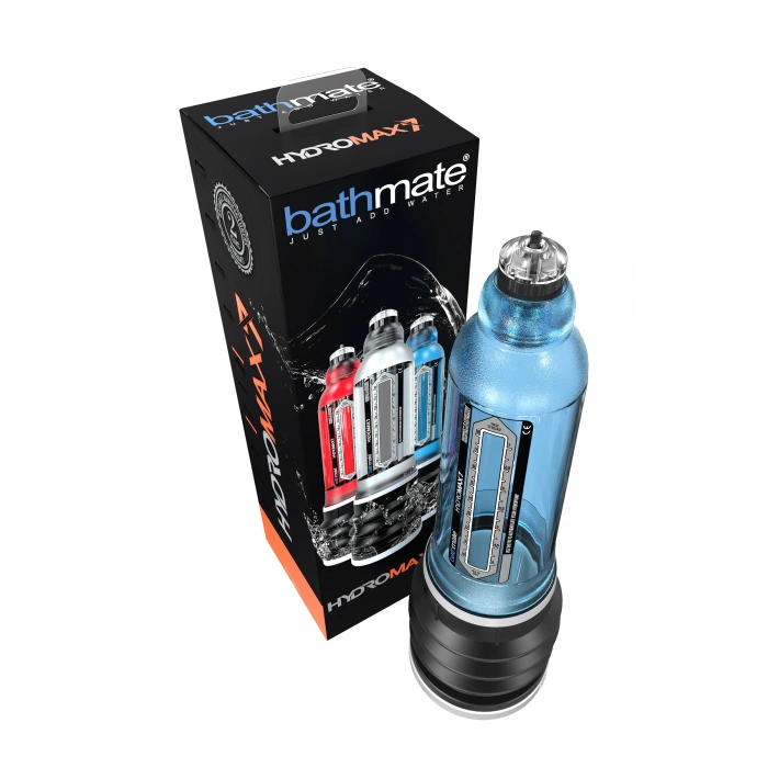 VipMarketim Bathmate Hydromax7 Hidrolik Pompa, Abs Plastik, Cam Göbeği, 30 Cm (hydromax X30 Muadili)