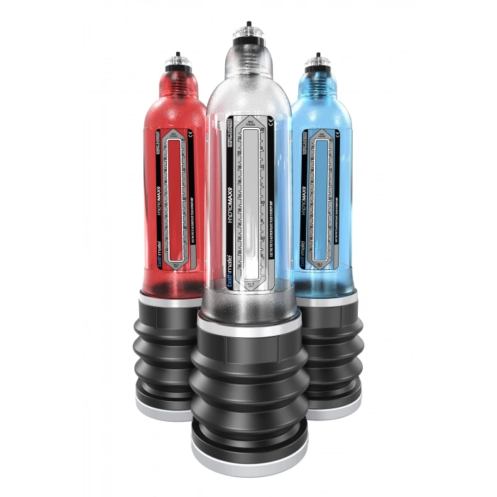 VipMarketim Bathmate Hydromax9 Hidrolik Pompa, Abs Plastik, Kırmızı, 32,5 Cm (hydromax X40 Analog)