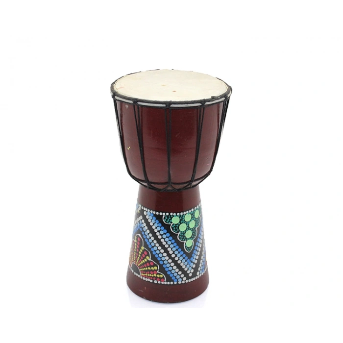 VipMarketim Batikli Ahşap Darbuka 25 Cm