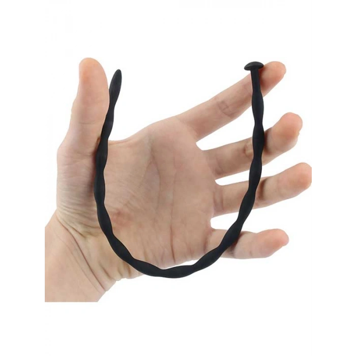 VipMarketim Bdsm Fetiş Boğumlu Plastik Penis İçi Çubuğu