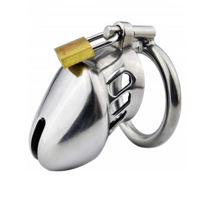 VipMarketim BDSM Paslanmaz Çelik Penis Kafesi ModelNo5