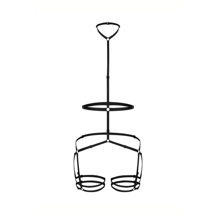 VipMarketim Bel Ve Bacak Detaylı Fantezi Harness
