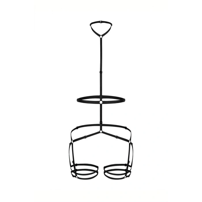 Vipmarketim Bel Ve Bacak Detaylı Fantezi Harness