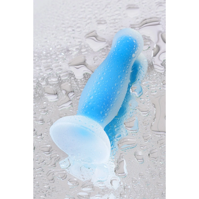 VipMarketim Beyond Kyle Glow Gece Parlayan Anal Plug , Silikon, Şeffaf, 10 Cm