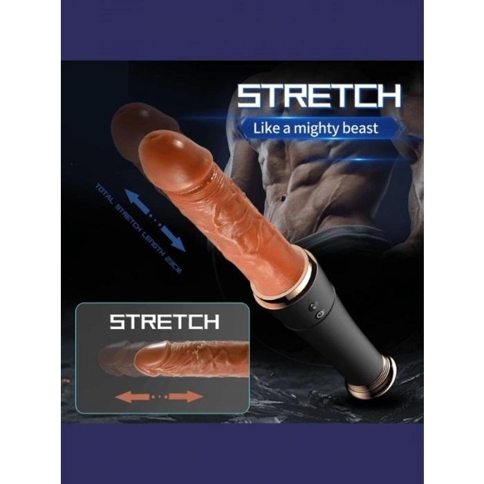 VipMarketim Beyzbol Sopası İleri Geri ve Dil Vibratör