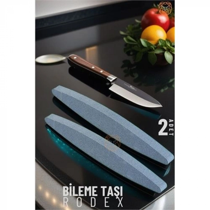 VipMarketim Bıçak Bileme Taşı 2 ADET Rodex Design