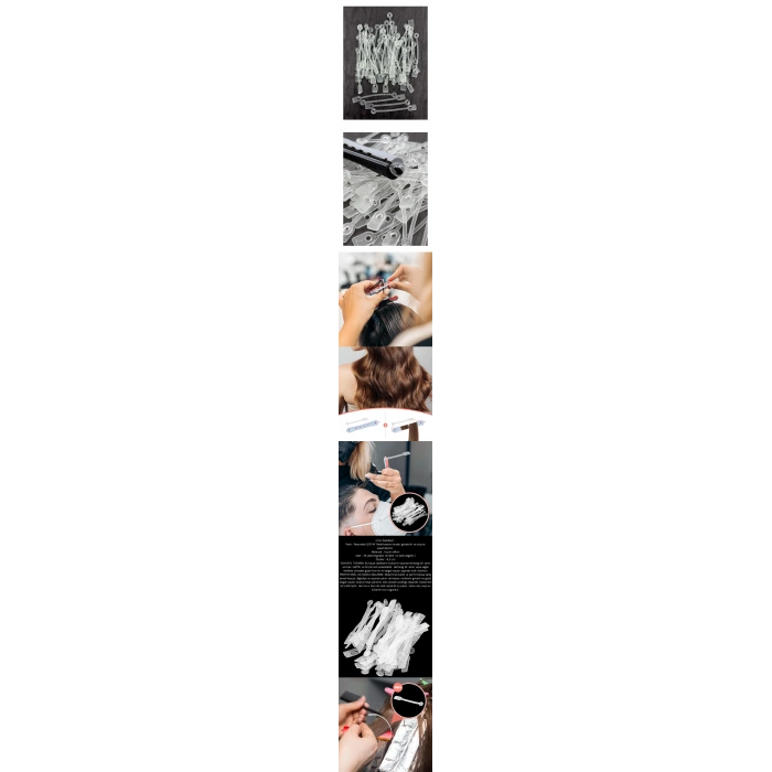 VipMarketim Bigudi Lastiği Perma Lastikleri 36 ADET