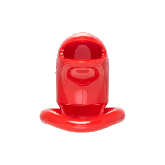 VipMarketim Black&red Erkek Sadakat Kemeri, Abs Plastik, Kırmızı, 10 Cm