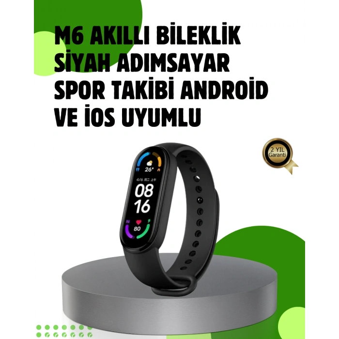 VipMarketim Bluetooth 5.0 Akıllı Bileklik – Kalp Uyku ve Aktivite Takibi