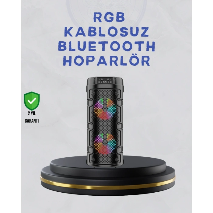 VipMarketim Bluetooth 5.0 Destekli Yüksek Ses Kaliteli Hoparlör