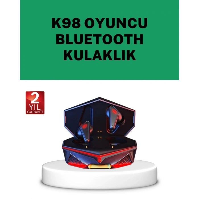 VipMarketim Bluetooth 5.0 Kablosuz Kulaklık Uzun Pil Ömürlü