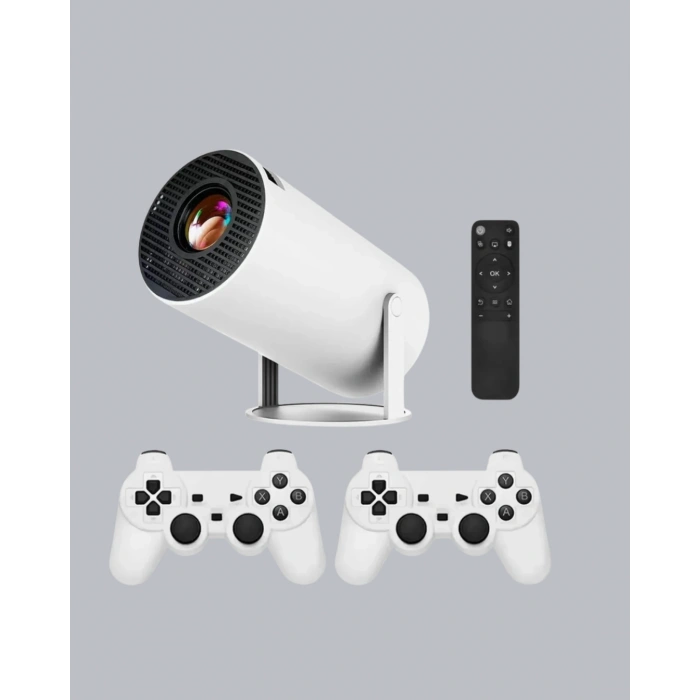 VipMarketim Bluetooth 5.0 ve Wi-Fi 6 Akıllı 4K Projeksiyon