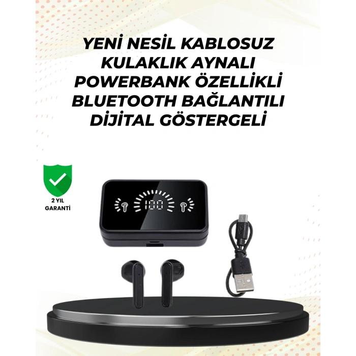 VipMarketim Bluetooth 5.1 Destekli bluetooth kulaklık – ANC ve Stereo Sesli