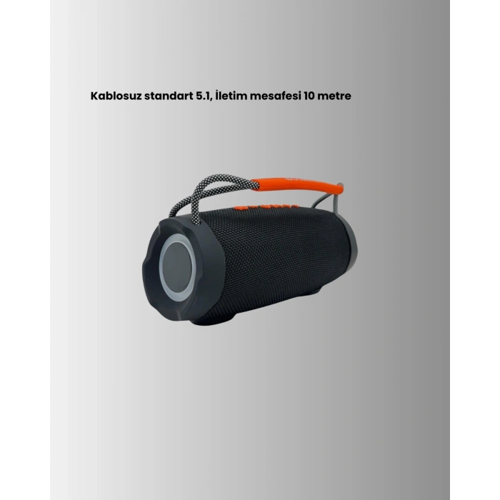 VipMarketim Bluetooth 5.1 Kablosuz Hoparlör Derin Bas RGB Işıklı (Kopya)