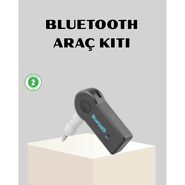 VipMarketim Bluetooth Araç Kiti AUX MP3 Çalar Kablosuz Eller Serbest Cihaz