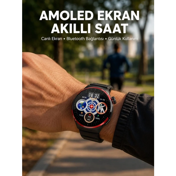 VipMarketim Bluetooth Arama Özellikli Akıllı Saat Suya Dayanıklı Yeni Nesil